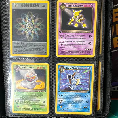 1st edition Team Rocket complete set