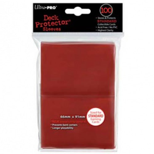 Ultra Pro - Standard Sleeves 100 pack - Red