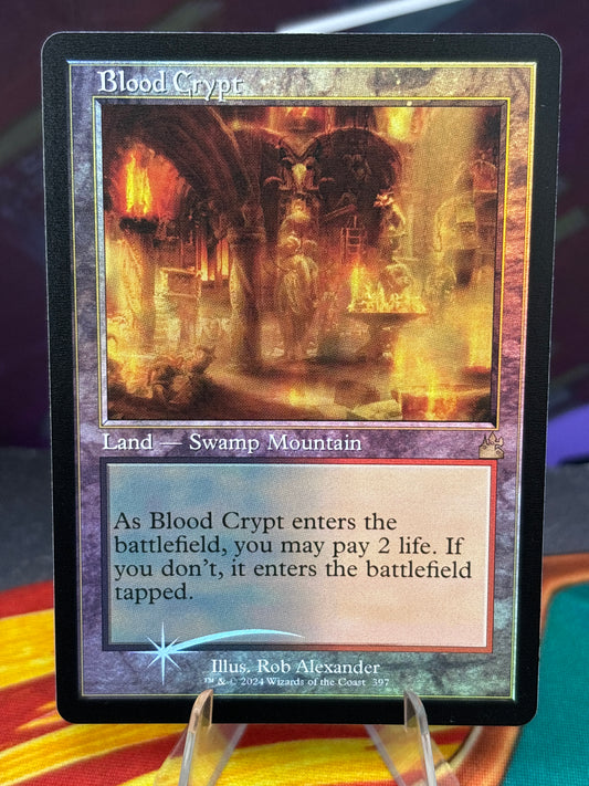 MTG - Blood Crypt - Ravnica Remastered #397 (Foil)