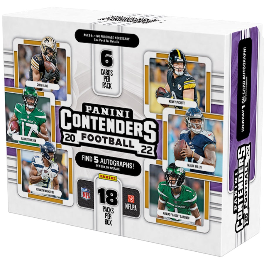 2022 Panini Contenders Football Hobby Box