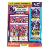 Premier League 2025 Adrenalyn XL Official Trading Cards Multipack