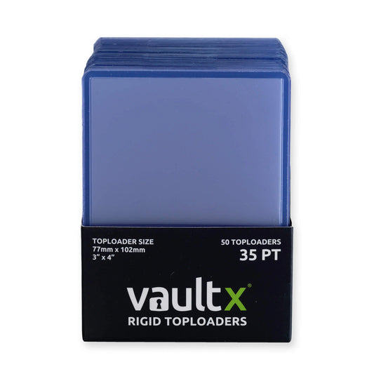 VaultX - Rigid Toploaders 35pt (50 Pack)