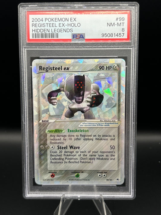 Registeel ex - Hidden Legends 99/101 - PSA 8