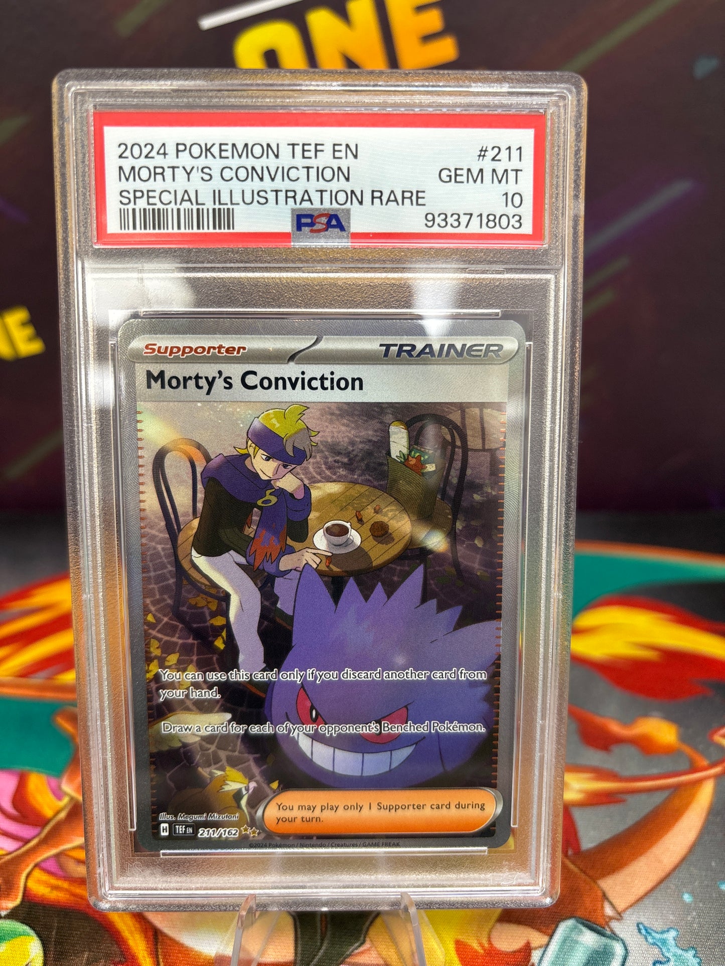 Morty's Conviction - Temporal Forces 211/162 - PSA 10