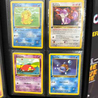 1st edition Team Rocket complete set