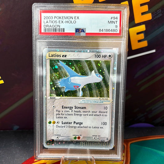 Latios ex - Ex Dragon 94/97 - PSA 9