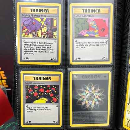 1st edition Team Rocket complete set