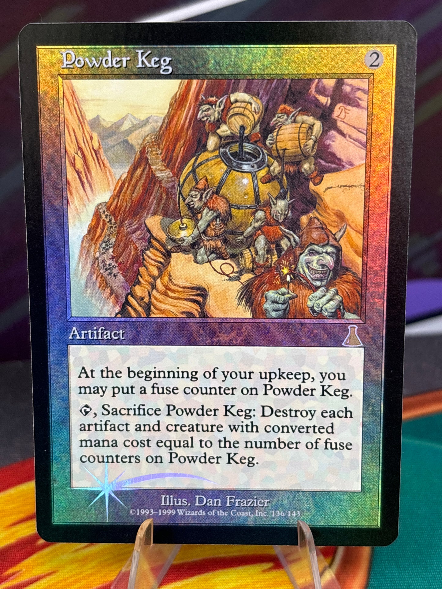 MTG - Powder Keg - Urza's Destiny #136 (Foil)