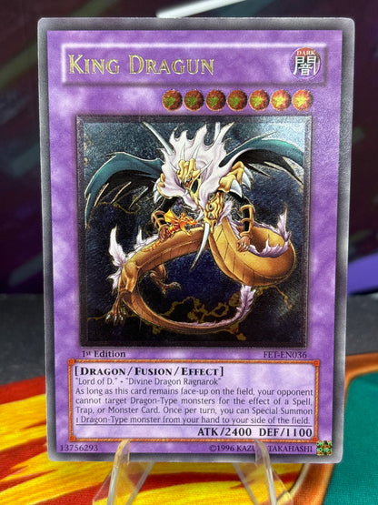 Yugioh - King Dragun Ultimate Rare FET-EN036