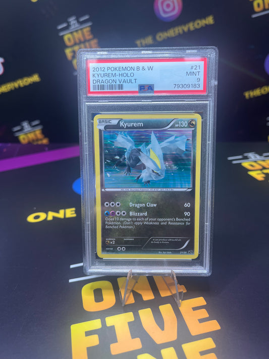 Kyurem - Dragon Vault 21/20 - PSA 9