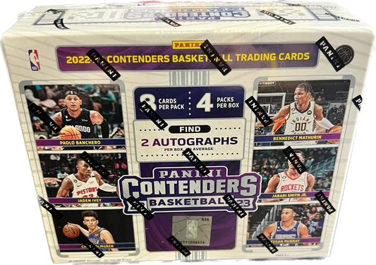 22-23 Panini Contenders Basketball Hobby Box