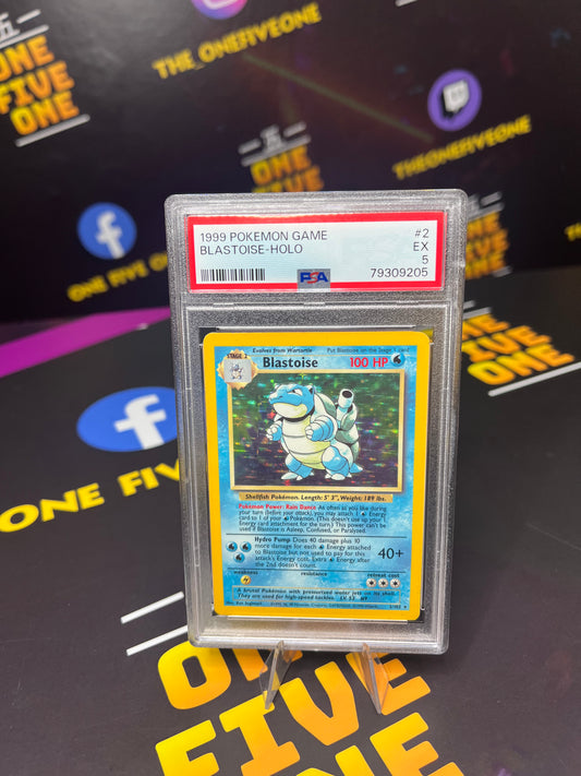 Blastoise - Base Set 2/102 - PSA 5