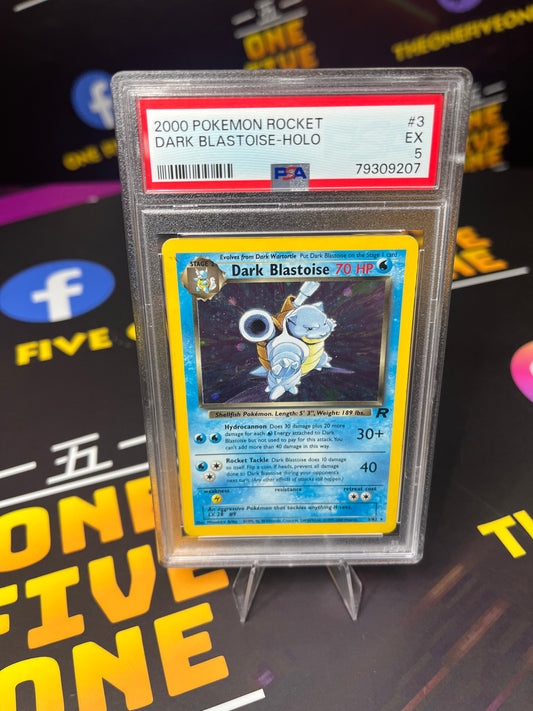 Dark Blastoise - Team Rocket 3/82 - PSA 5