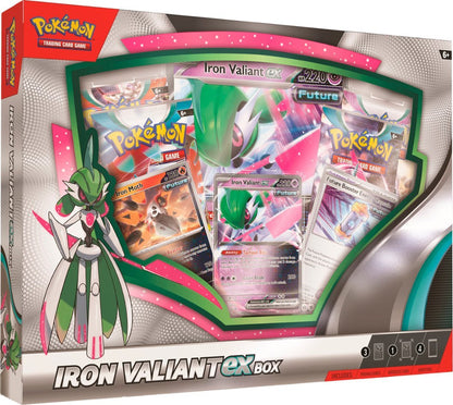 Pokemon TCG Roaring Moon ex / Iron Valiant ex Collection Box