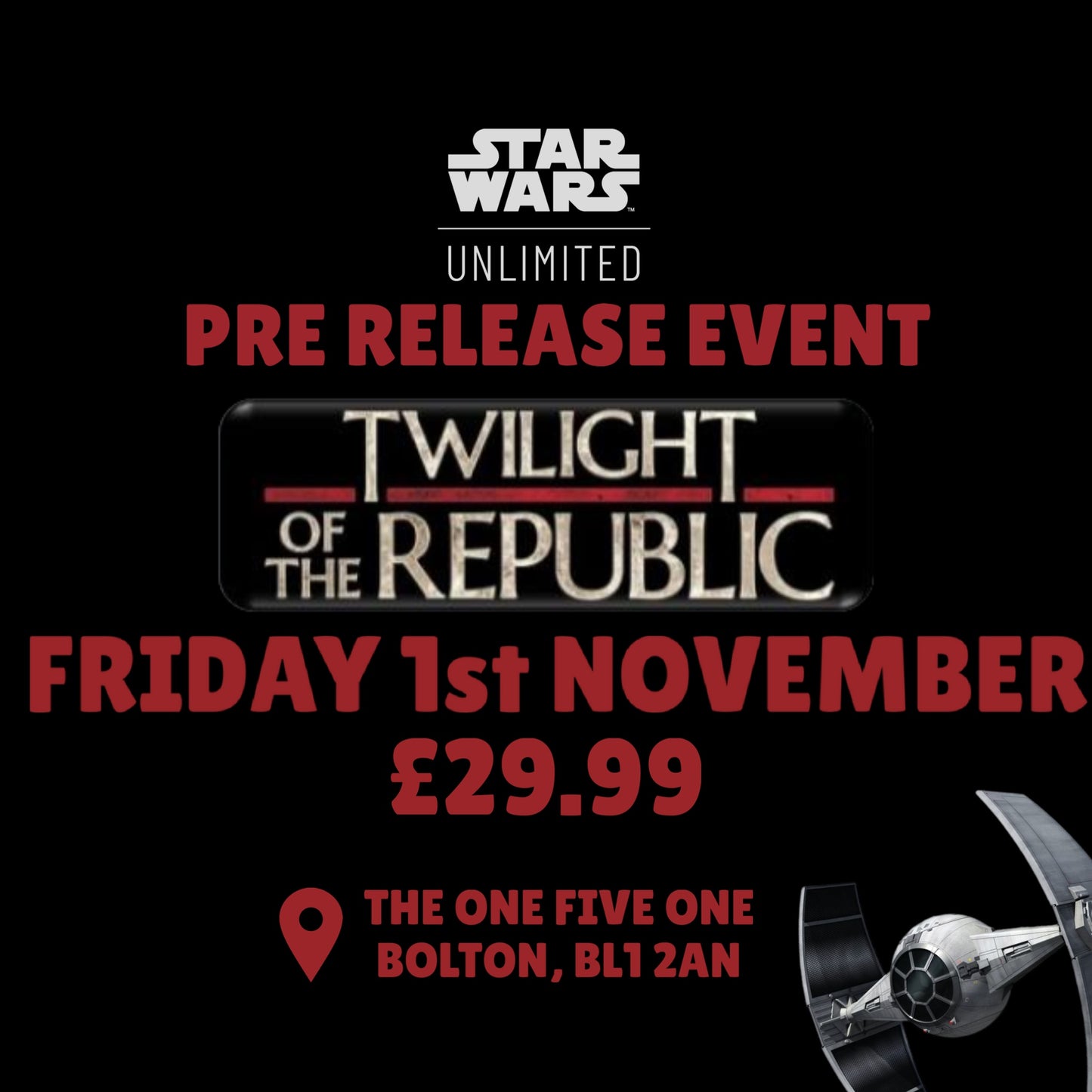 TWILIGHT OF THE REPUBLIC PRE RELEASE EVENT