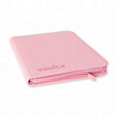 VaultX - 12-Pocket Exo-Tec® Zip Binder - Just Pink