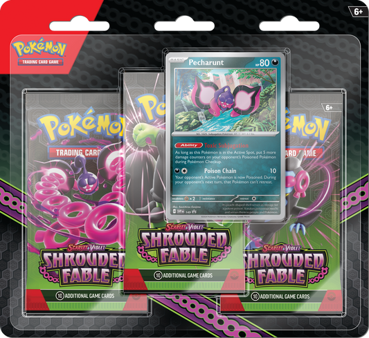 Pokémon TCG Shrouded Fable 3 Pack Blister