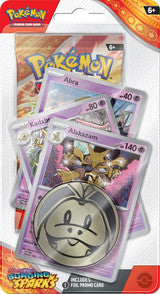 Pokemon TCG: Scarlet and Violet Surging Sparks Premium Checklane Blister Alakazam