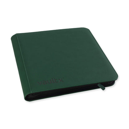 VaultX 12-Pocket Exo-Tec® Zip Binder XL - Forest Green