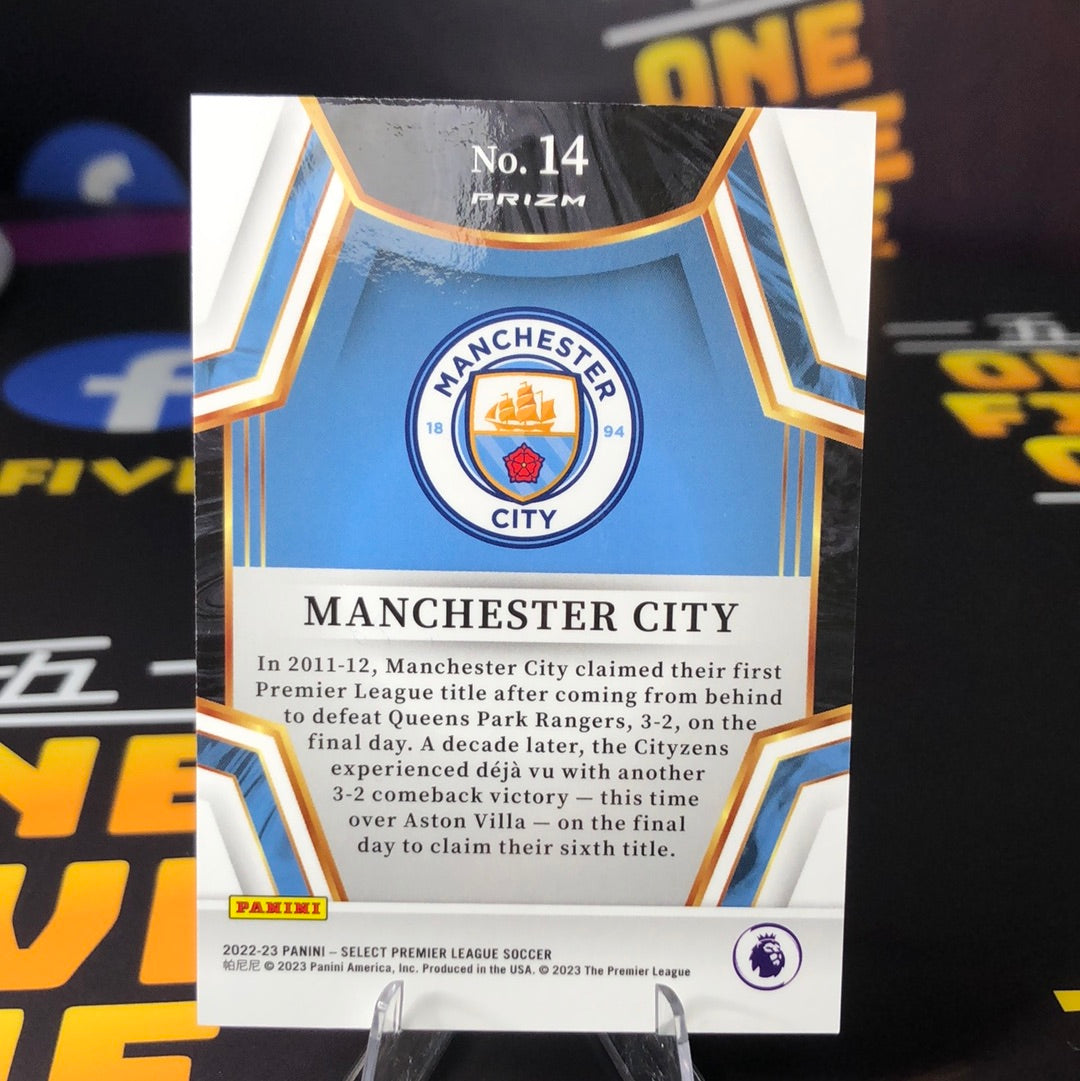 Manchester City Team Badge - 2023 Panini Select Premier League - Case – One  Five One