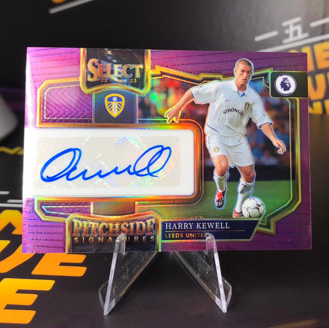 Harry Kewell - 2022-23 Panini Select Premier League Purple Auto