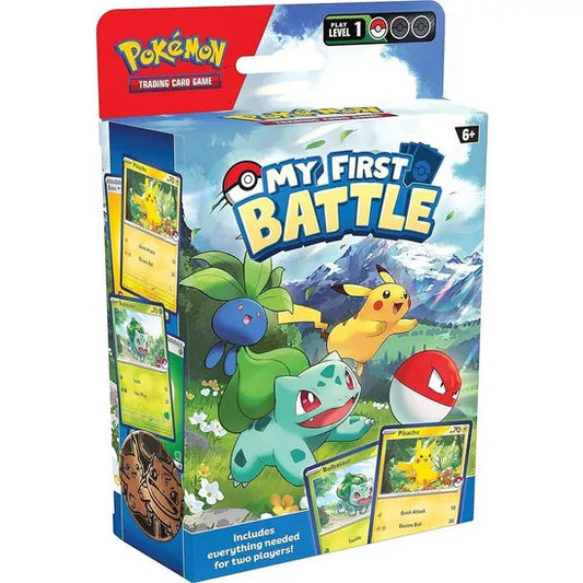 POKEMON TCG: My First Battle Charmander and Squirtle/Pikachu and Bulbasaur