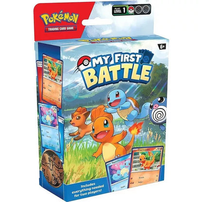 POKEMON TCG: My First Battle Charmander and Squirtle/Pikachu and Bulbasaur