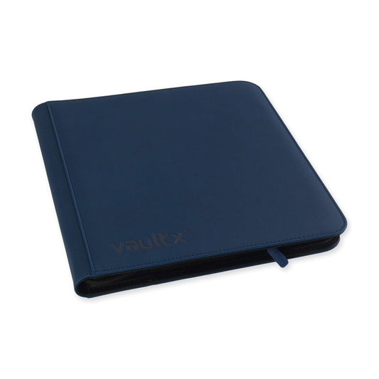 VaultX - 12-Pocket Exo-Tec® Zip Binder - Royal Blue